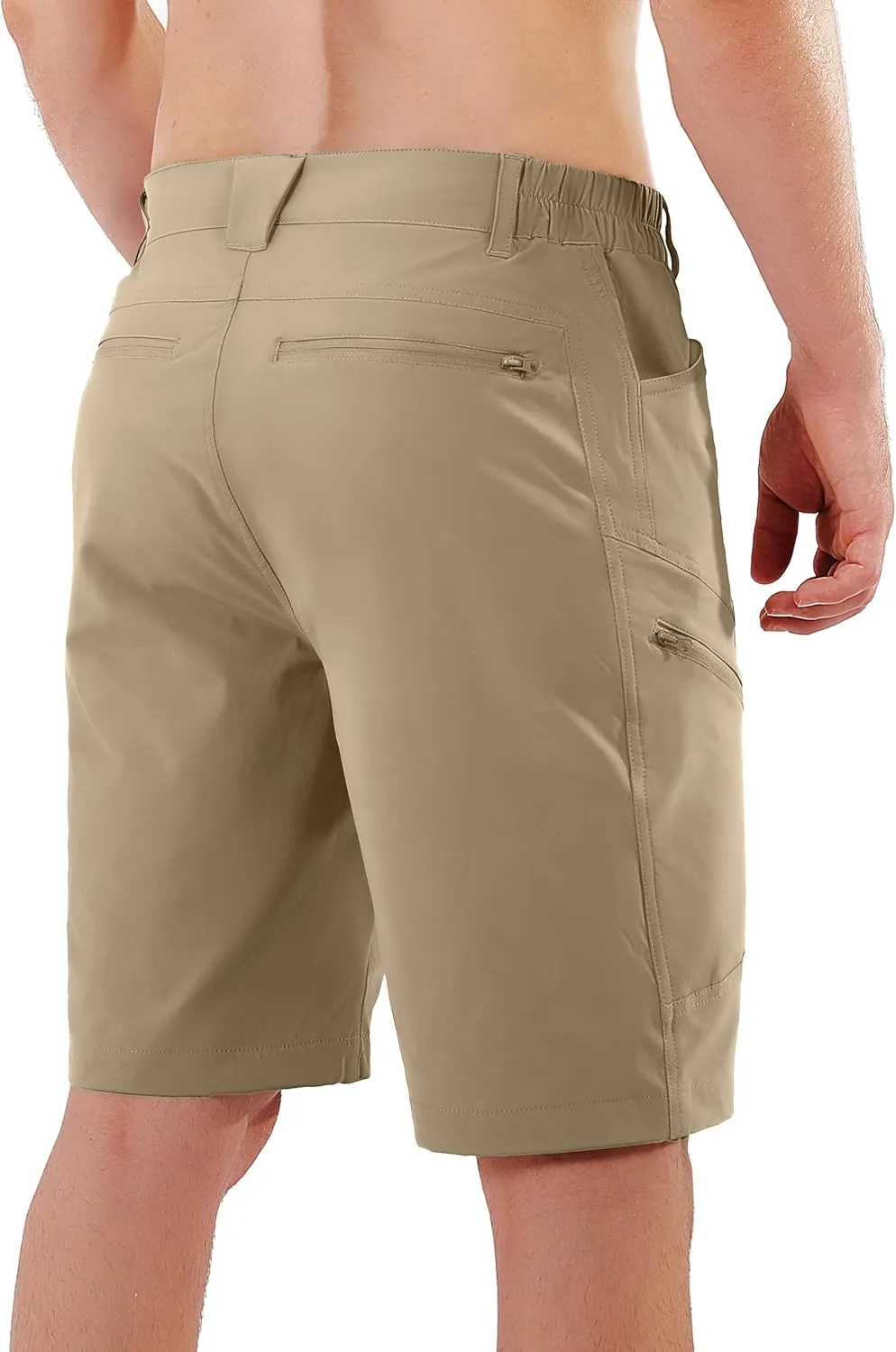 Stlight Men's Hiking Cargo Shorts Quick Dry Lightweight Tactical Shorts with Multi Pocket for Camping Fishing Golf