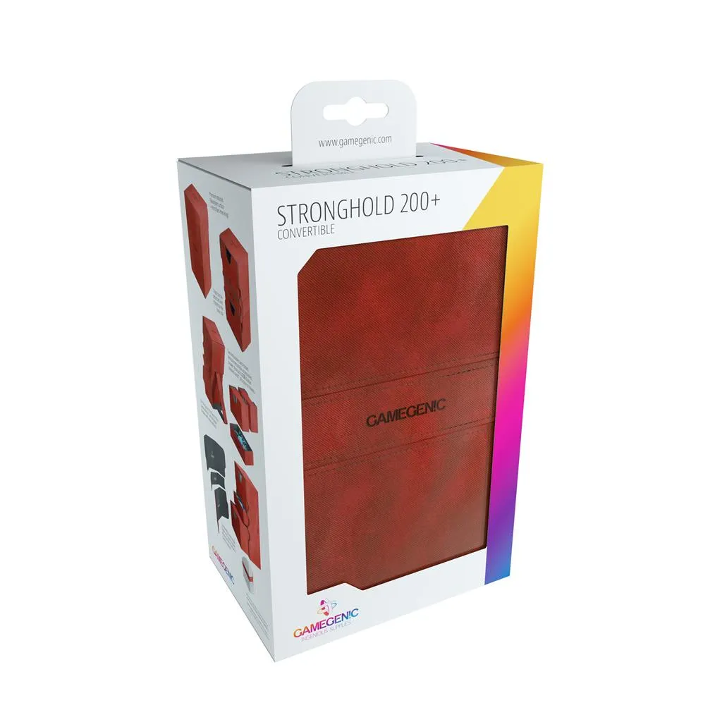 Stronghold Deck Box 200plus Red