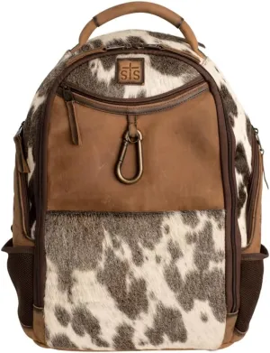 STS Ranchwear Mens Theo Cowhide/Tan Leather Backpack
