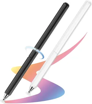 Stylus Pens, Universal High Sensitive & Precision Capacitive Disc Tip Touch Screen Pen Stylus for iPhone/iPad/Pro/Samsung/Galaxy/Tablet/Kindle/Computer/FireTablet