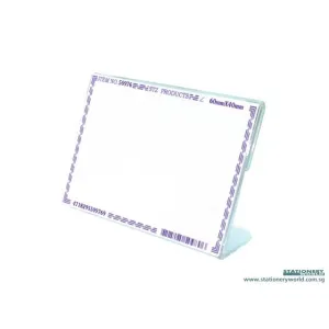 STZ Acrylic Card Stand 60 x 40mm 50976