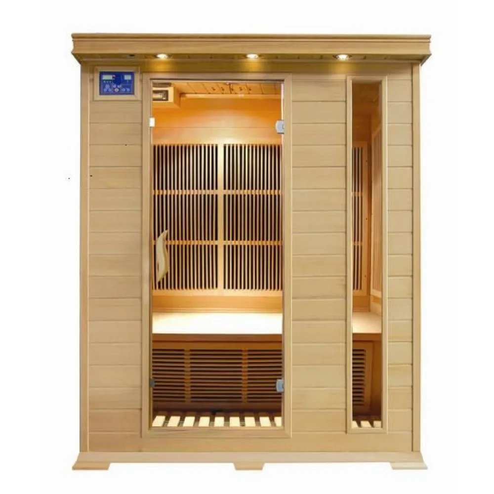 Sunray Aspen 3 Person Hemlock Sauna HL300K2