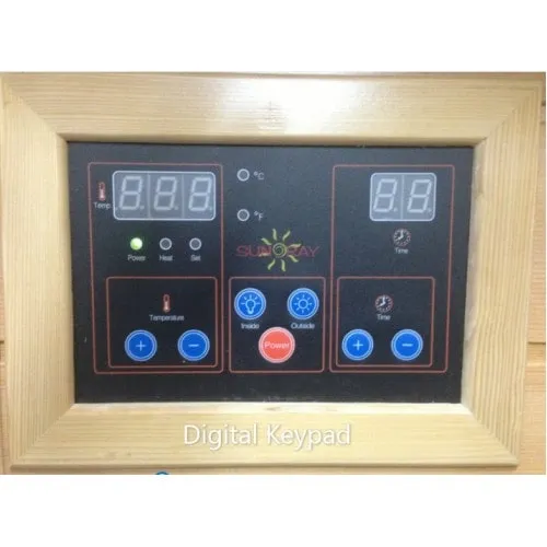 Sunray Evansport 2 Person Hemlock Sauna HL200K2