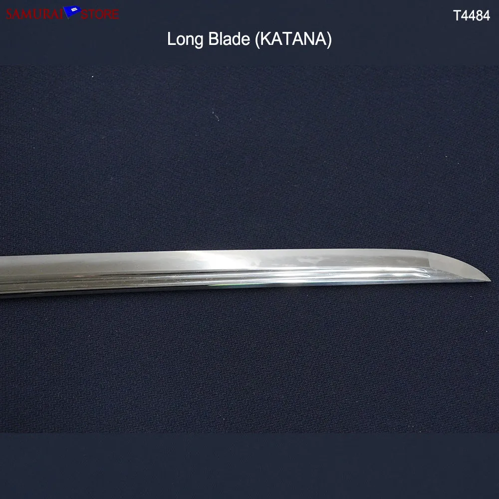 T4484 Pair of antique Katana & Wakizashi swords in Ornate Mountings w/ NBTHK certificates