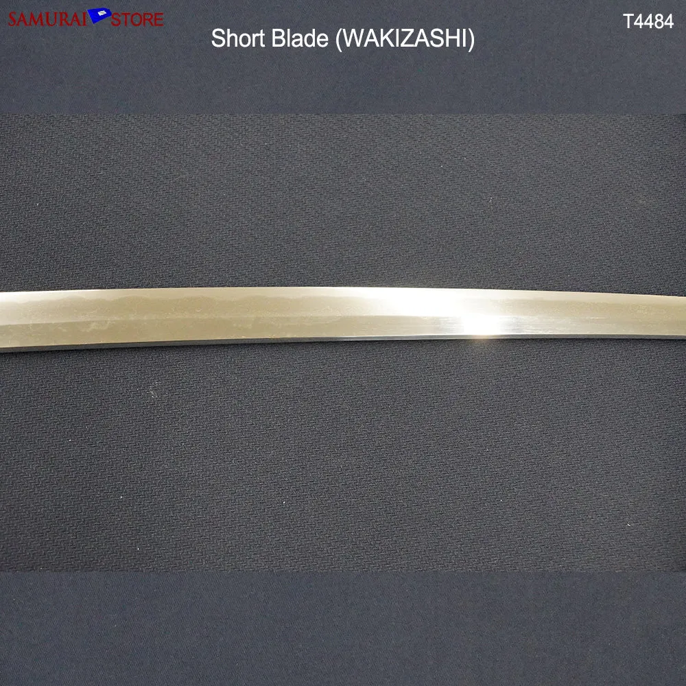 T4484 Pair of antique Katana & Wakizashi swords in Ornate Mountings w/ NBTHK certificates