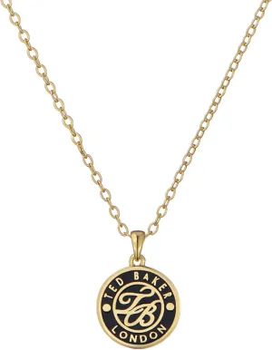 Ted Baker London Monella Monogram Button Pendant Necklace For Women