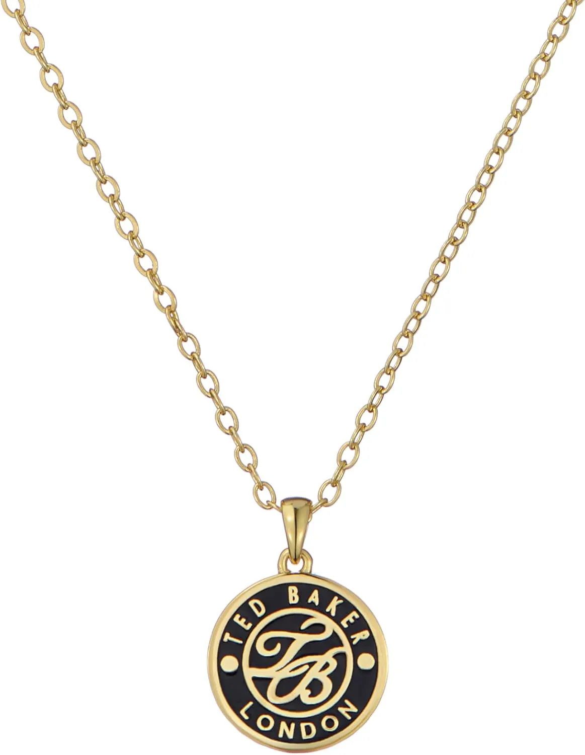 Ted Baker London Monella Monogram Button Pendant Necklace For Women