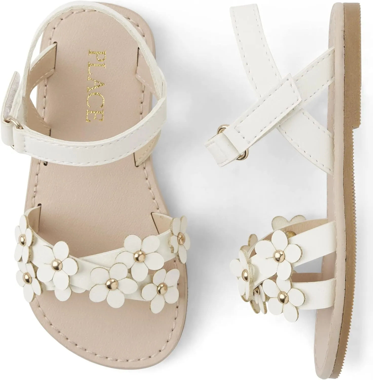 The Children's Place Girl's Baby Toddler Flat Sandals Slipper