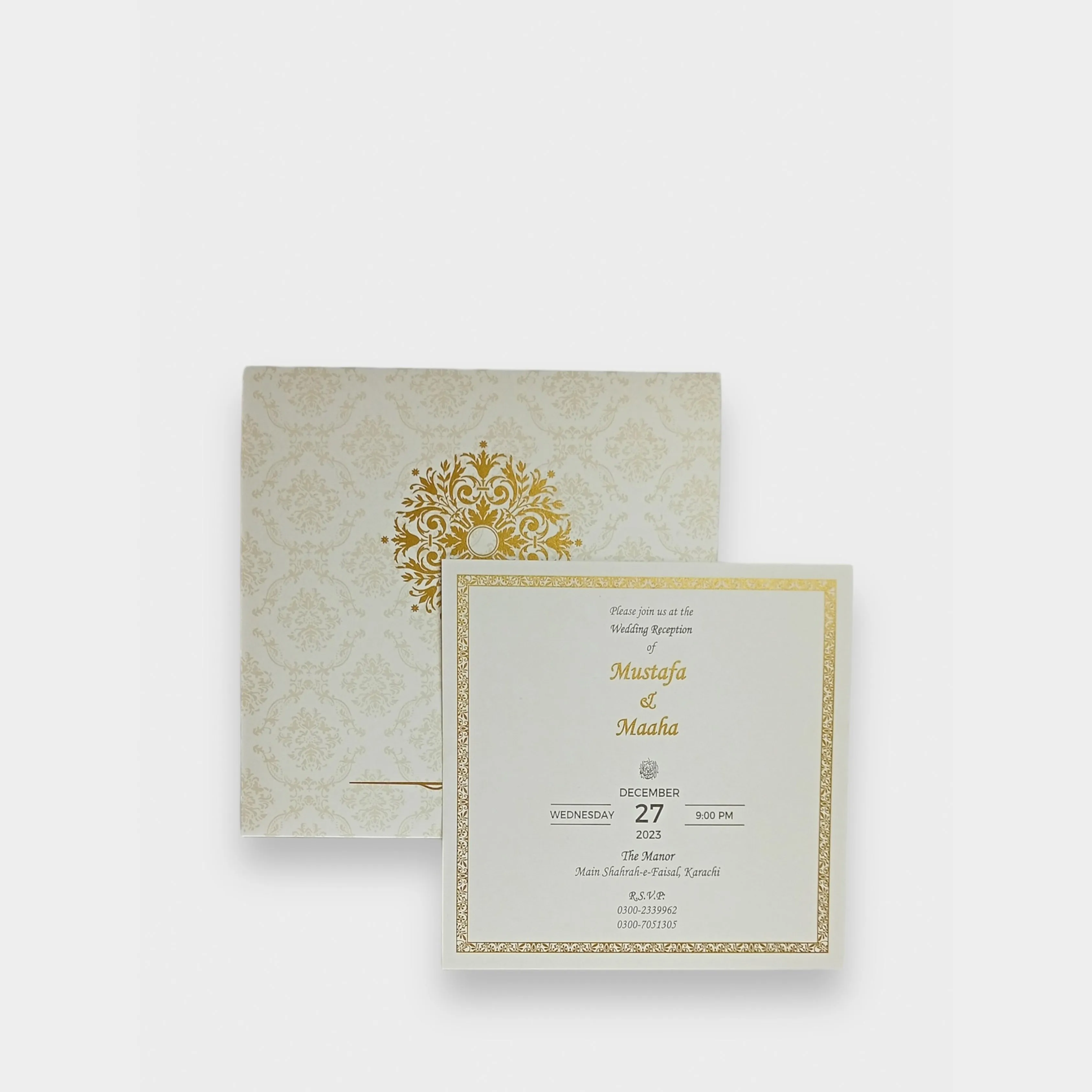 The Gilded Union Invitation