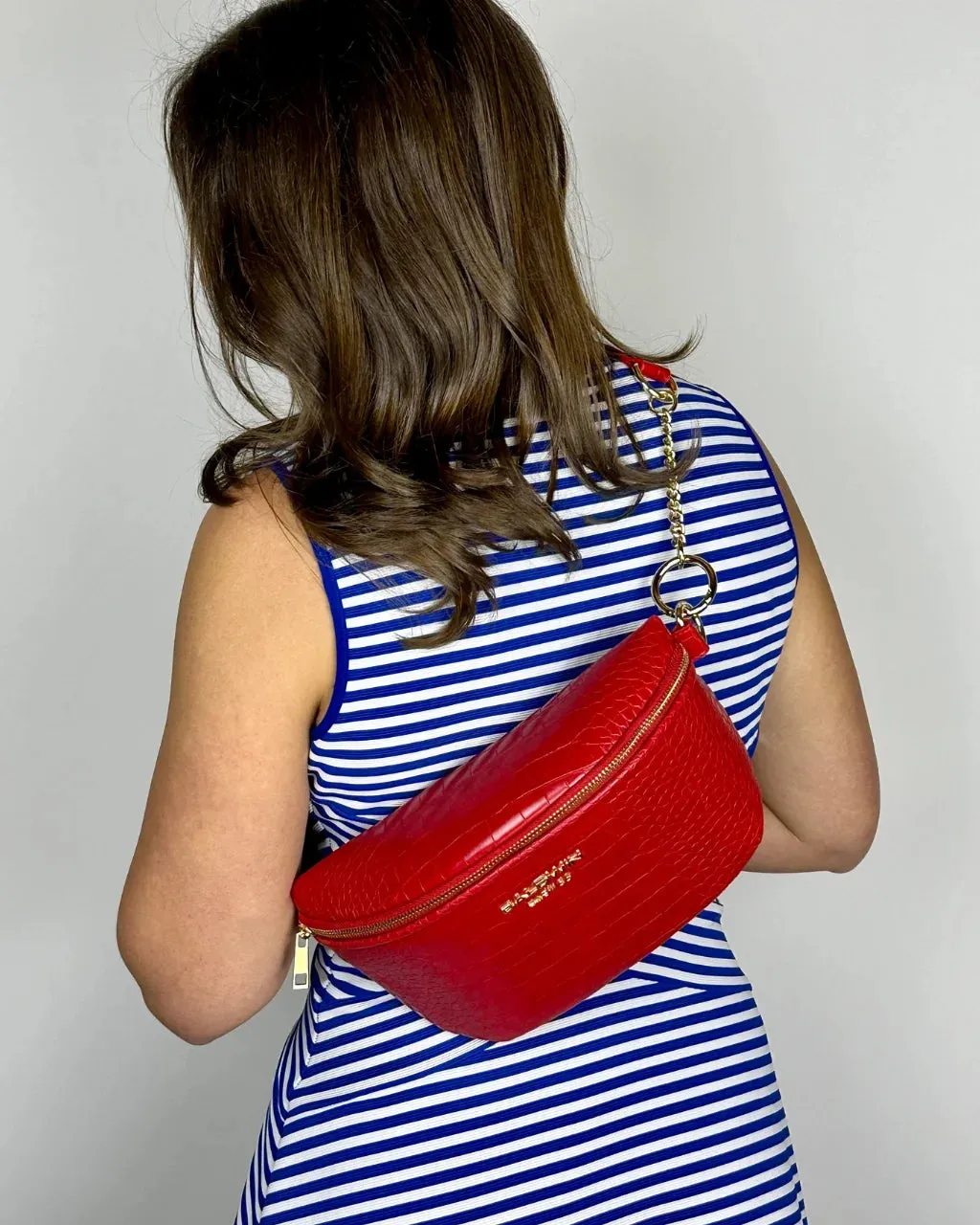 The Ono Crossbody Belt Bag - Cardinal