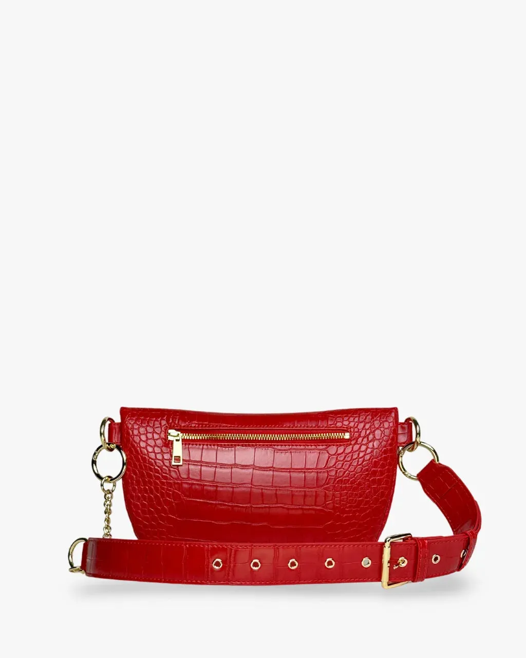The Ono Crossbody Belt Bag - Cardinal