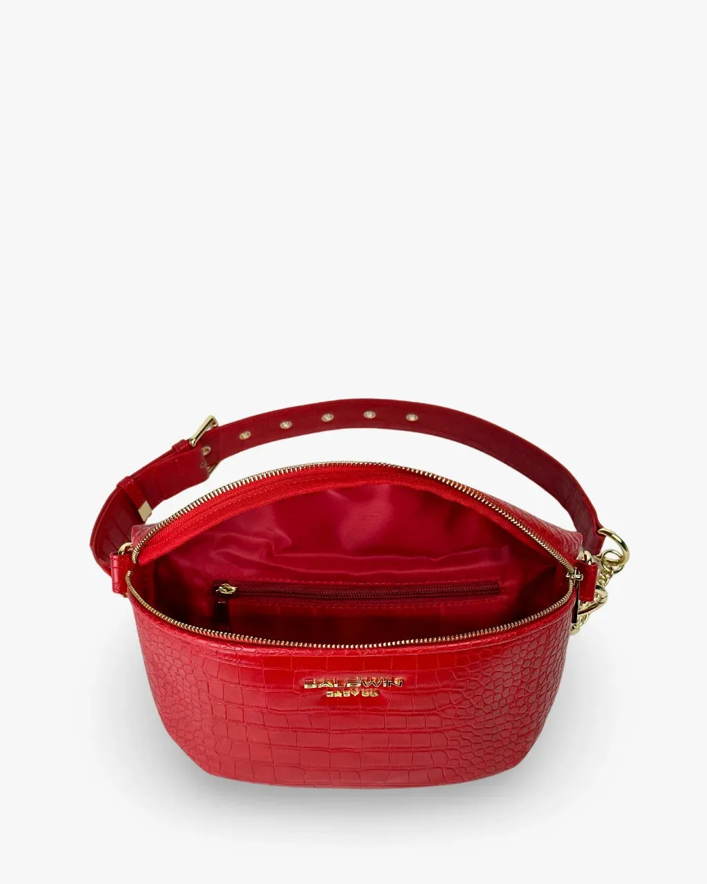 The Ono Crossbody Belt Bag - Cardinal