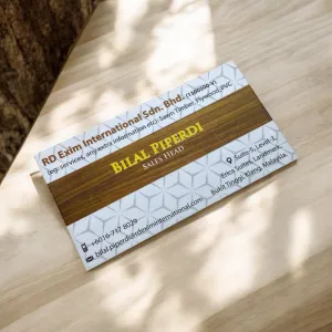 The Trade Visiting Card