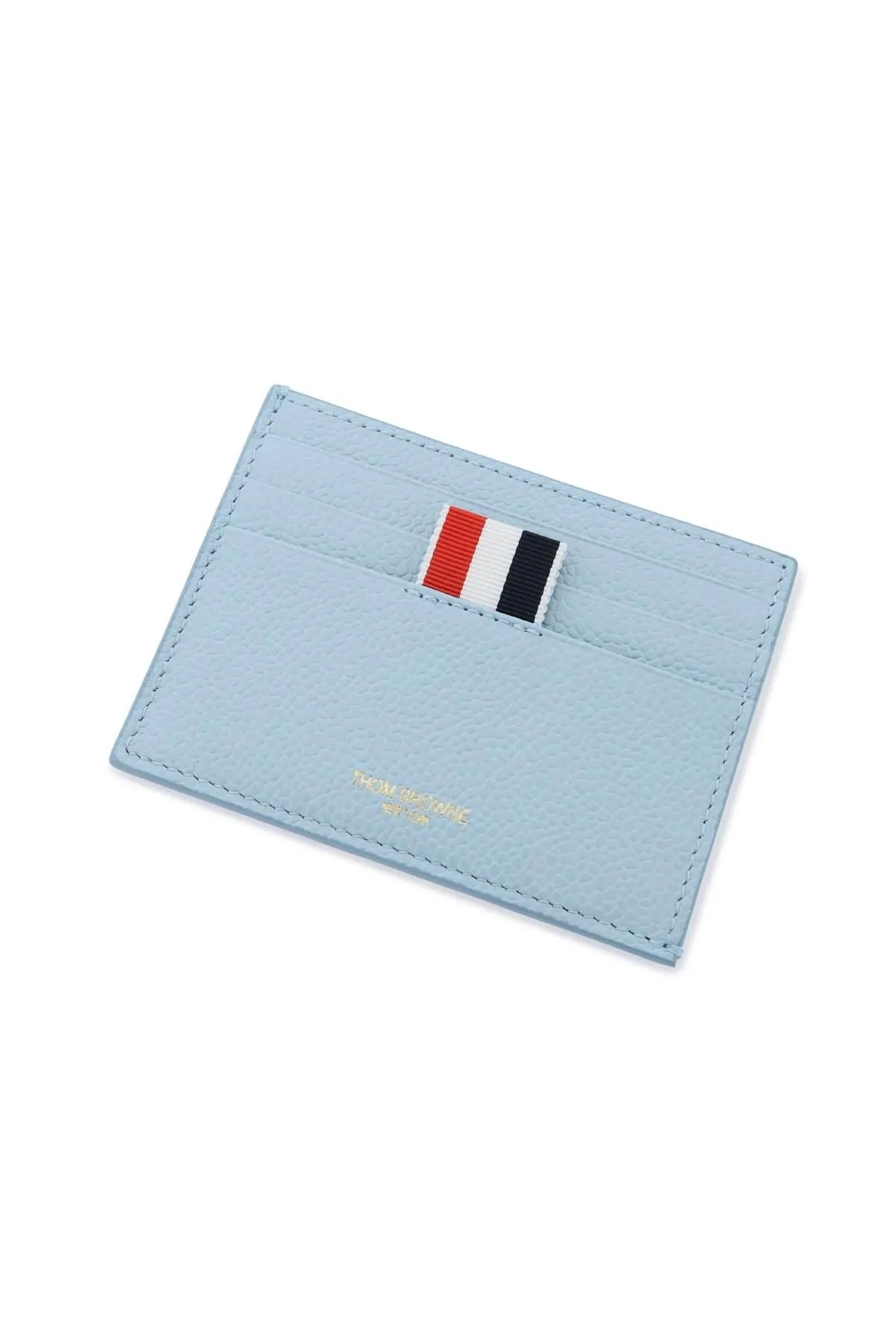 Thom Browne 4 Bar Leather Card Holder