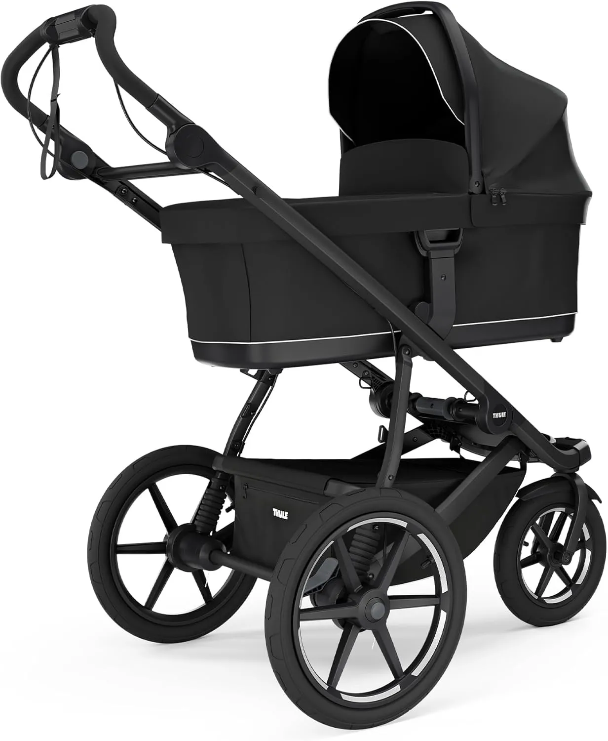 Thule Urban Glide 3 Single Child All-Terrain Stroller, Full-Suspension System, Air-Filled Tires, Upright seat with Adjustable Recline and Built-in legrest