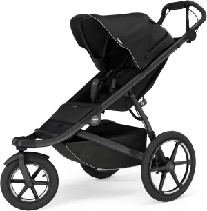 Thule Urban Glide 3 Single Child All-Terrain Stroller, Full-Suspension System, Air-Filled Tires, Upright seat with Adjustable Recline and Built-in legrest