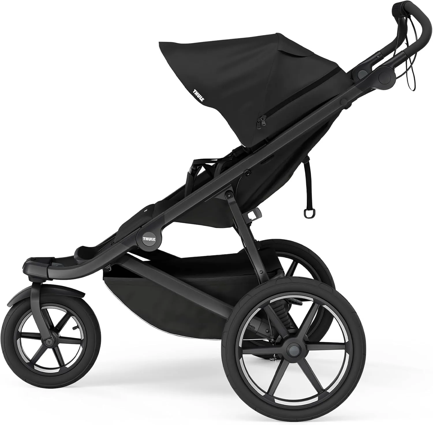 Thule Urban Glide 3 Single Child All-Terrain Stroller, Full-Suspension System, Air-Filled Tires, Upright seat with Adjustable Recline and Built-in legrest