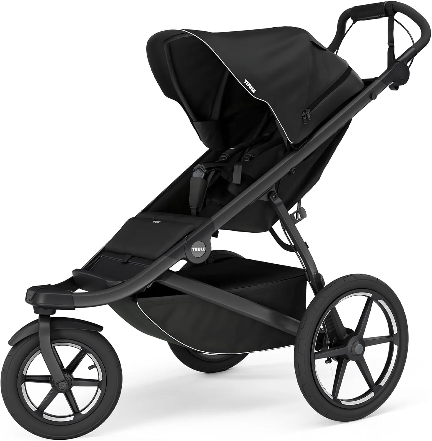 Thule Urban Glide 3 Single Child All-Terrain Stroller, Full-Suspension System, Air-Filled Tires, Upright seat with Adjustable Recline and Built-in legrest