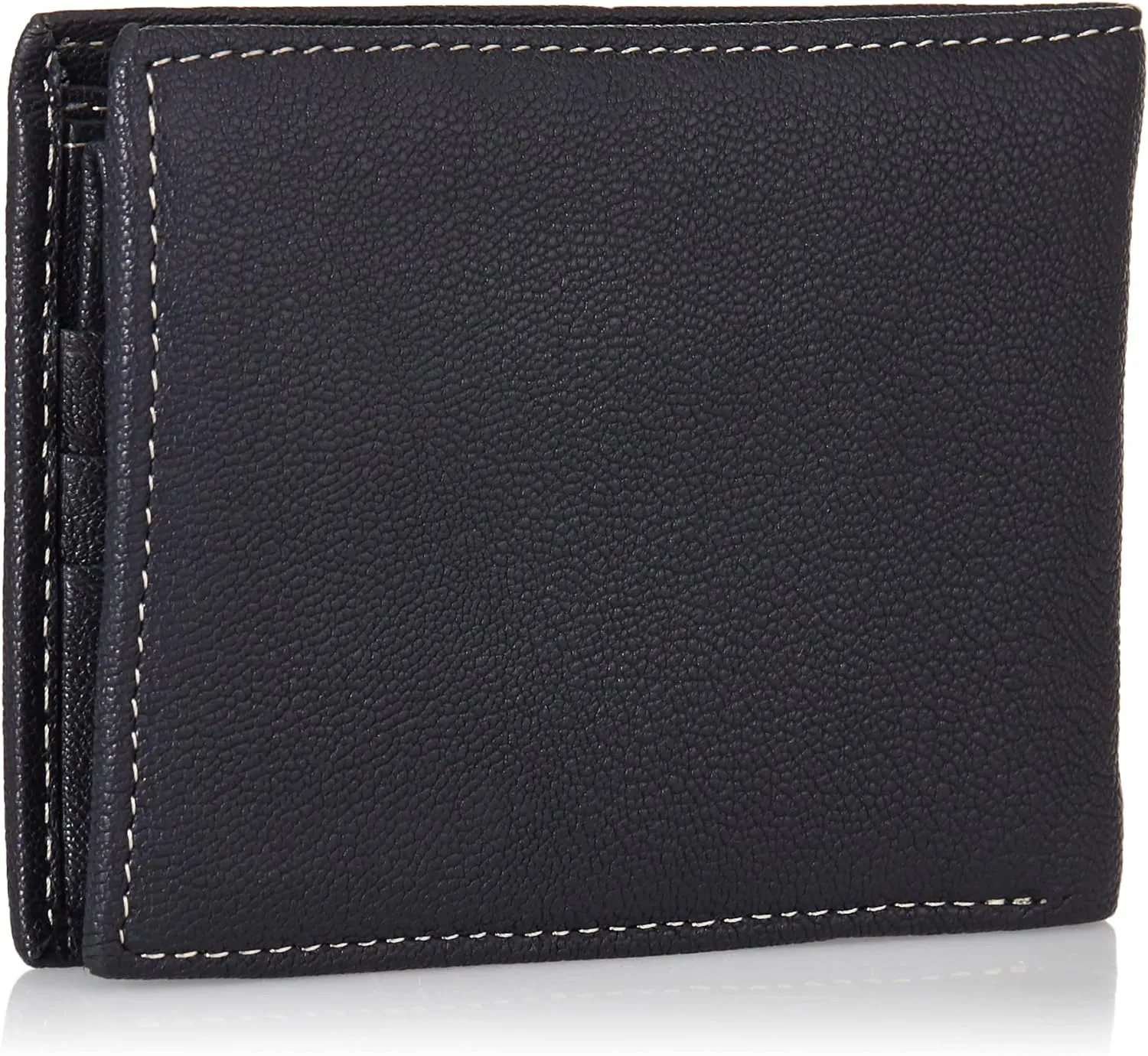 Timberland Men's RFID Blocking Wallet – Genuine Leather Passcase with Removable ID Holder, 6 Card Slots, 2 Billfold Pockets, Slim Design, Navy Blue, One Size