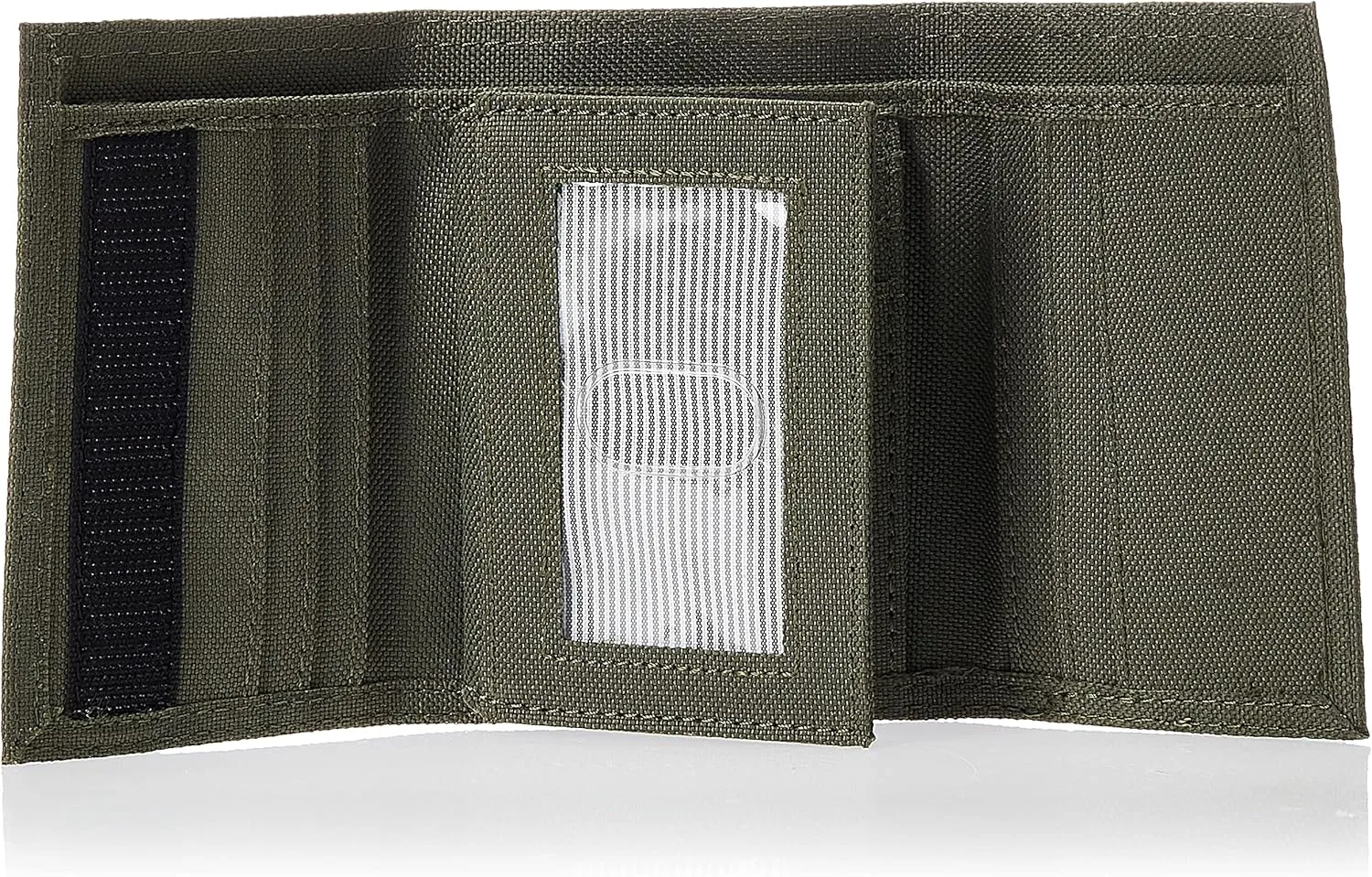 Timberland Men's Trifold Nylon Wallet, Olive, One Size