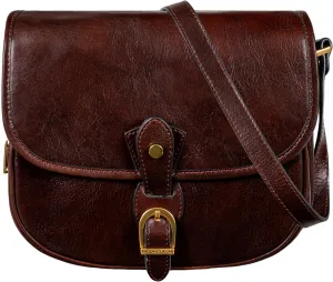 Time Resistance Leather Cross Body Bag for Women - Handbag, Shoulder, Messenger, Purse