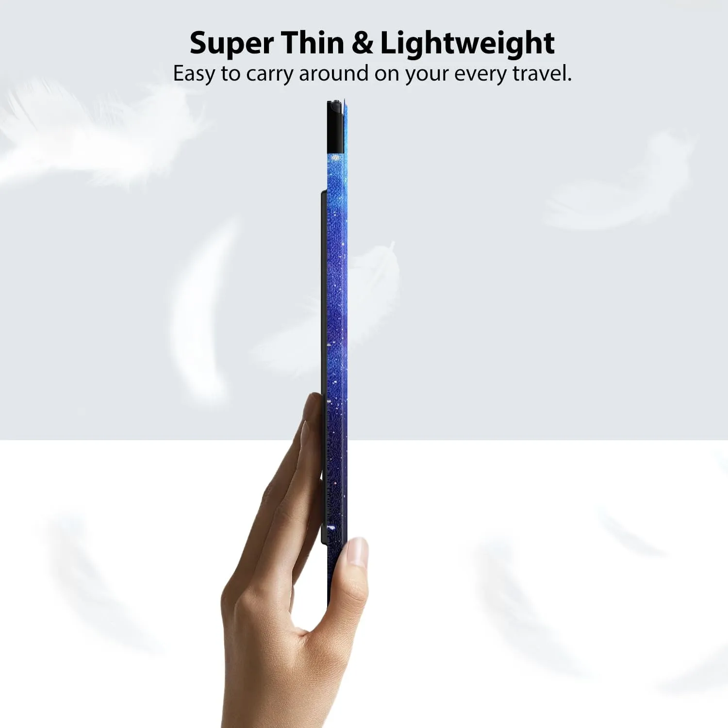 TiMOVO Case Compatible for Remarkable 2 Tablet, Slim Lightweight Stand Hard Back Shell Protective Cover with Pen Holder Compatible with Remarkable 2 Paper Tablet 10.3" 2020 Released, Blue Starry Sky