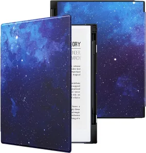 TiMOVO Case Compatible for Remarkable 2 Tablet, Slim Lightweight Stand Hard Back Shell Protective Cover with Pen Holder Compatible with Remarkable 2 Paper Tablet 10.3" 2020 Released, Blue Starry Sky