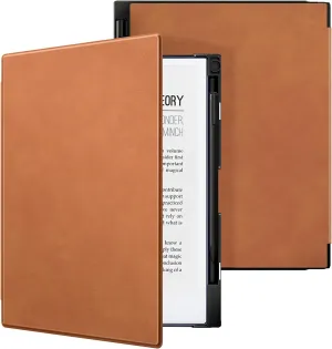 TiMOVO Case Compatible for Remarkable 2 Tablet, Slim Lightweight Stand Hard Back Shell Protective Cover with Pen Holder Compatible with Remarkable 2 Paper Tablet 10.3" 2020 Released, Brown