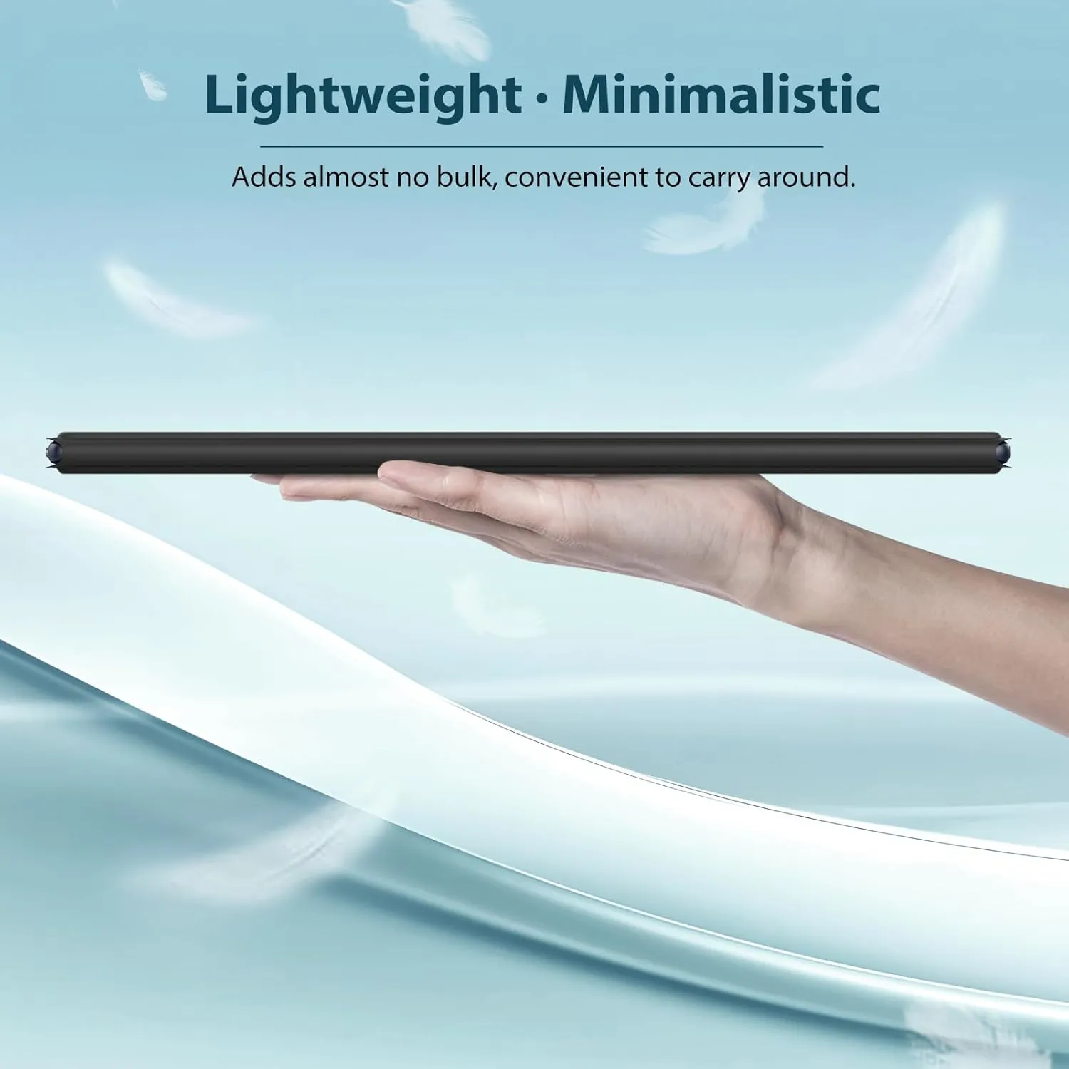 TiMOVO Case Compatible for Remarkable 2, Ultra-Thin Magnetic Case with Built-in Pen Holder, Lightweight Book Folio Cover Compatible with Remarkable 2 Paper Tablet 10.3" 2020 Released, Black