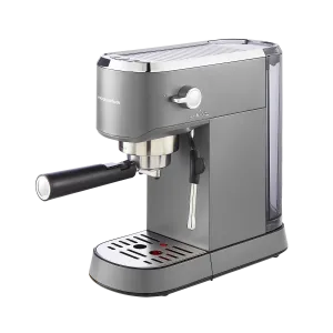 Traditional Compact Pump Espresso Machine - Grey