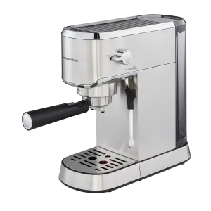 Traditional Compact Pump Espresso Machine - Stainless Steel