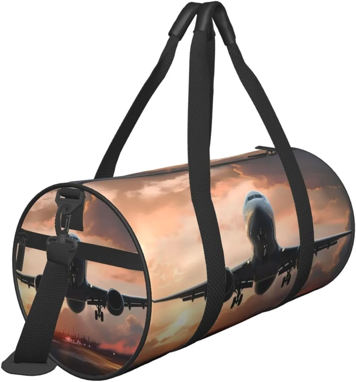 Travel Bag For Women,Airplane Art Print Personal Item Duffle Bags,Weekend Travel Duffel Tote Bag,Travel Sport Gym Bag For Men,Airplane Travel Essentials For Flying