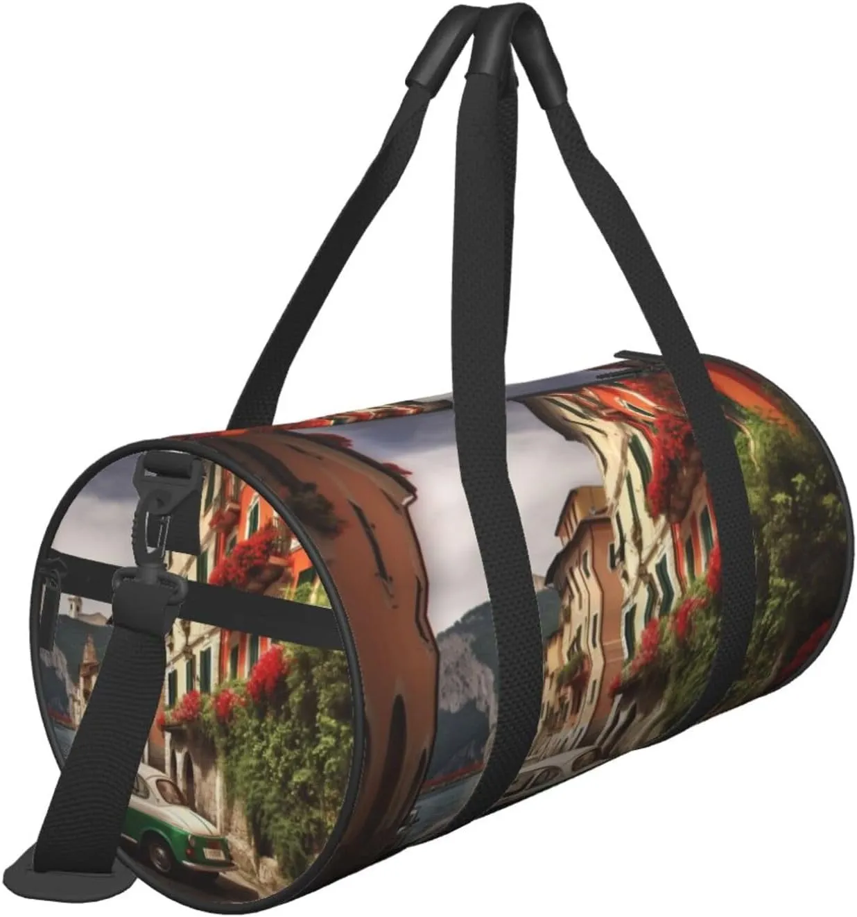 Travel Bag For Women,Beautiful Italy Print Personal Item Duffle Bags,Weekend Travel Duffel Tote Bag,Travel Sport Gym Bag For Men,Airplane Travel Essentials For Flying