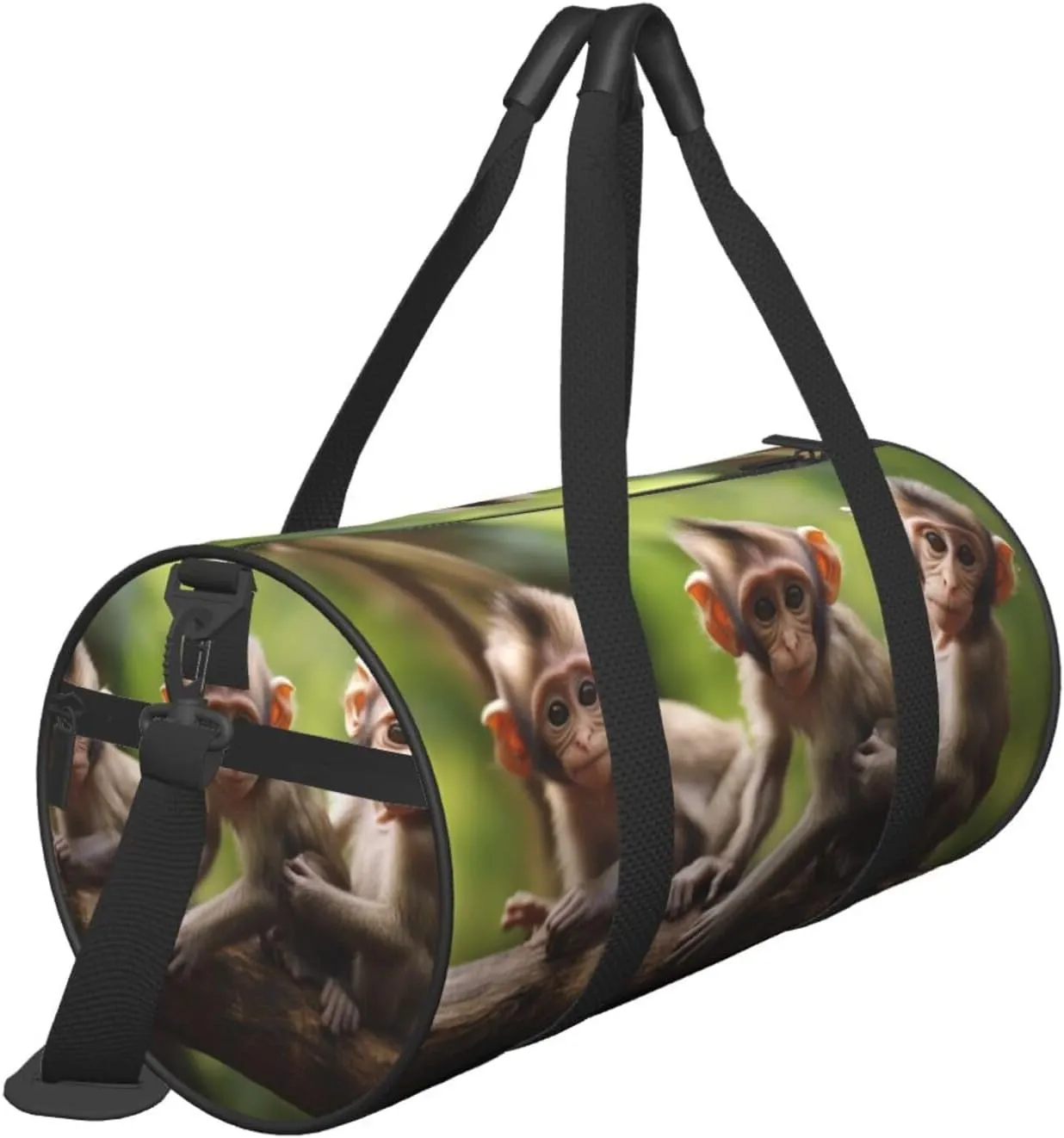 Travel Bag For Women,Cute Little Monkeys Print Personal Item Duffle Bags,Weekend Travel Duffel Tote Bag,Travel Sport Gym Bag For Men,Airplane Travel Essentials For Flying