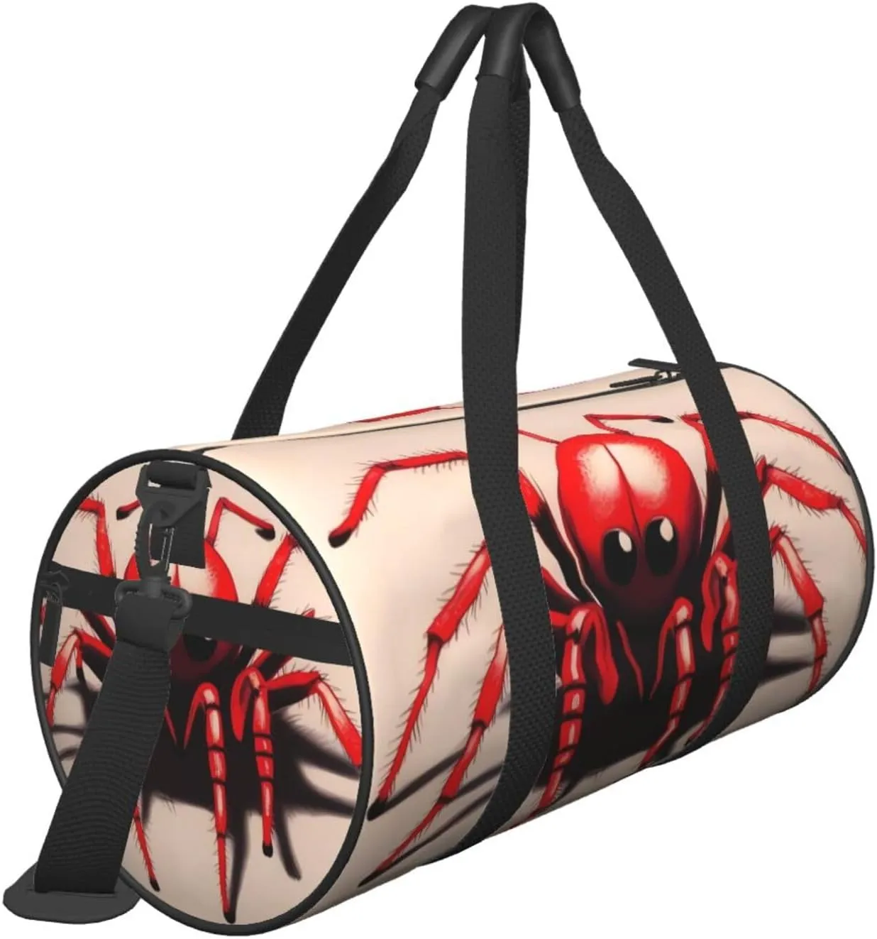 Travel Bag For Women,Cute Little Red Spider Print Personal Item Duffle Bags,Weekend Travel Duffel Tote Bag,Travel Sport Gym Bag For Men,Airplane Travel Essentials For Flying