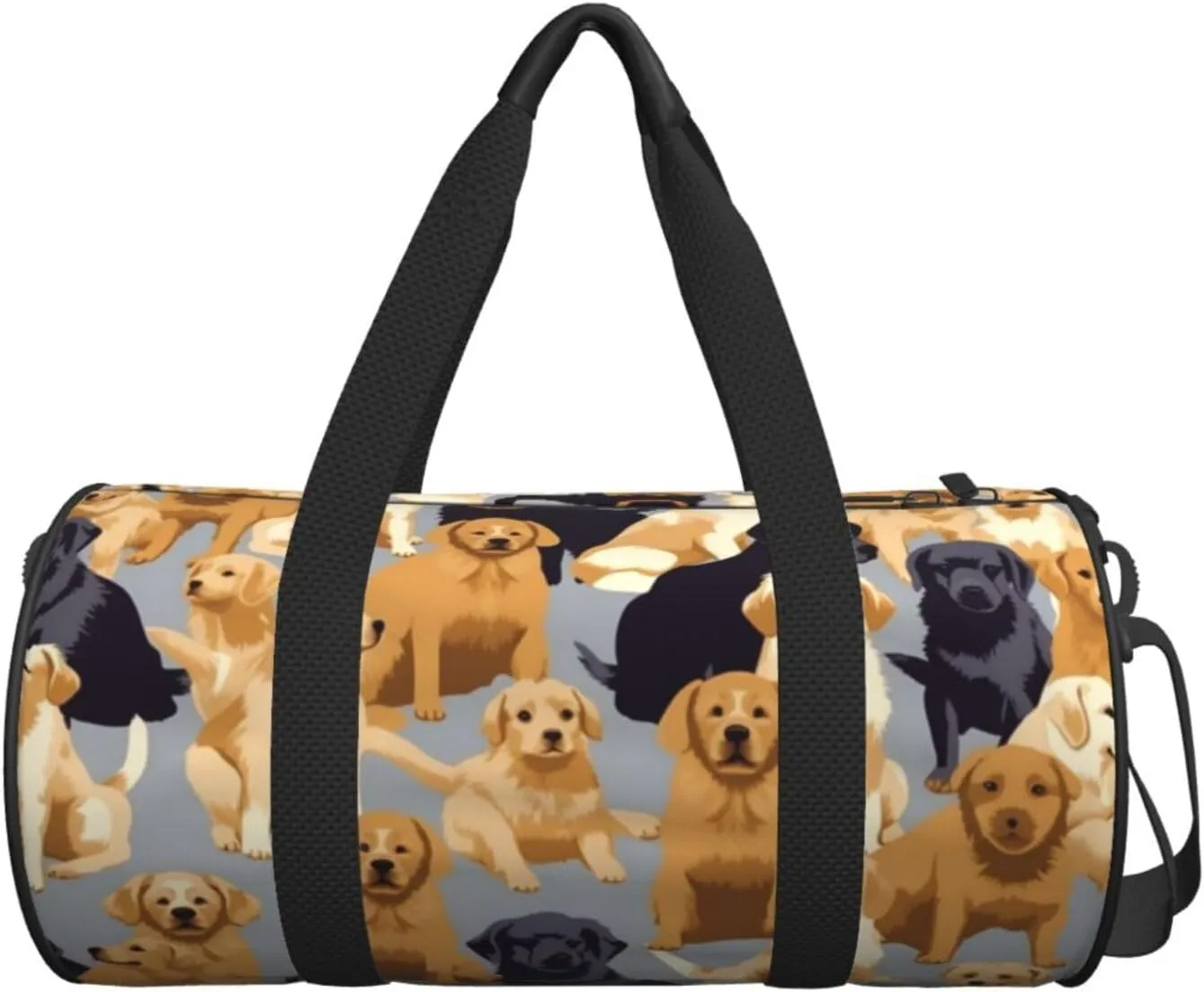 Travel Bag For Women,Dog Pattern Print Personal Item Duffle Bags,Weekend Travel Duffel Tote Bag,Travel Sport Gym Bag For Men,Airplane Travel Essentials For Flying