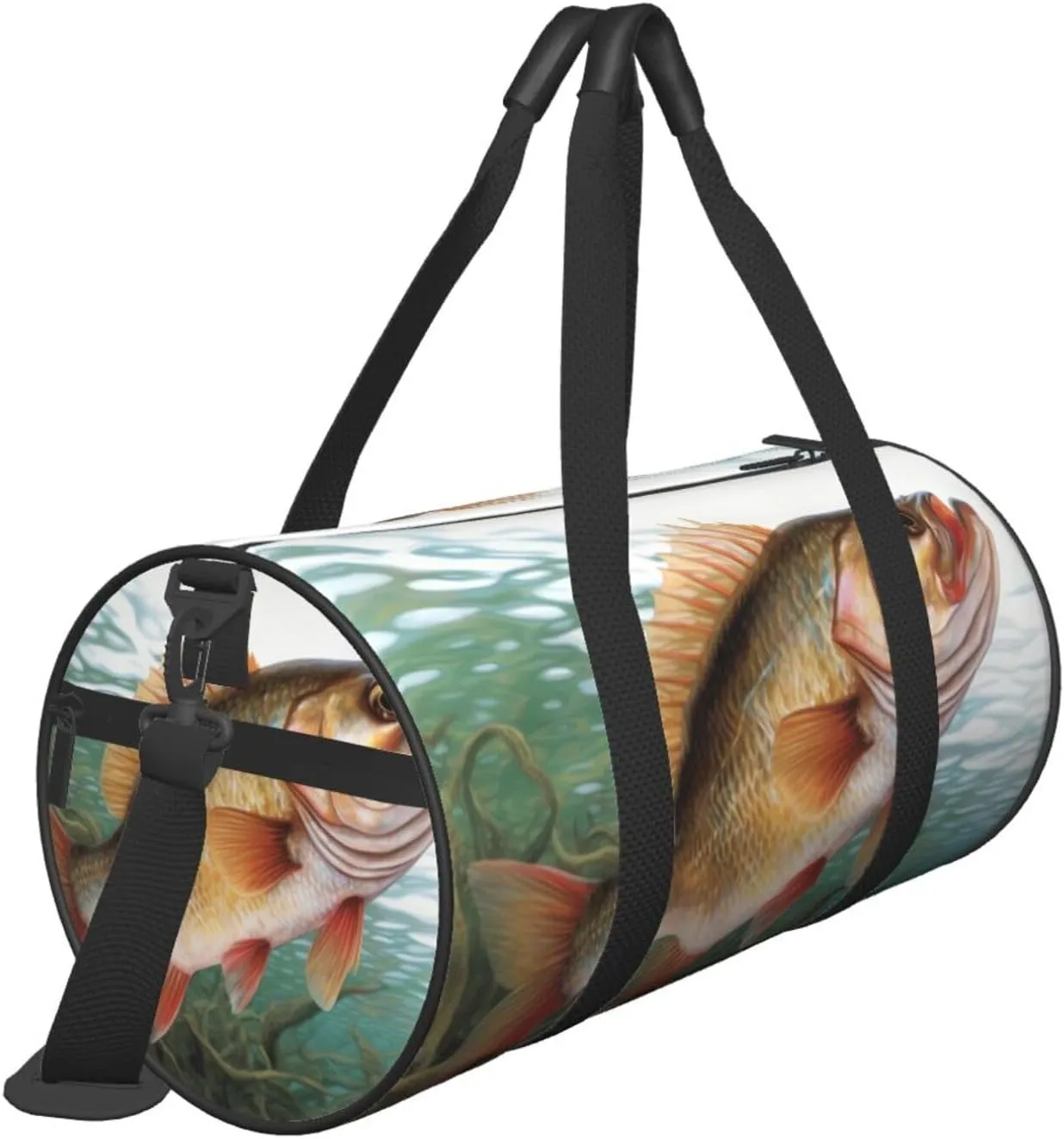 Travel Bag For Women,Fish Print Personal Item Duffle Bags,Weekend Travel Duffel Tote Bag,Travel Sport Gym Bag For Men,Airplane Travel Essentials For Flying