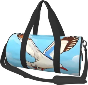 Travel Bag For Women,Flying Seagulls Print Personal Item Duffle Bags,Weekend Travel Duffel Tote Bag,Travel Sport Gym Bag For Men,Airplane Travel Essentials For Flying