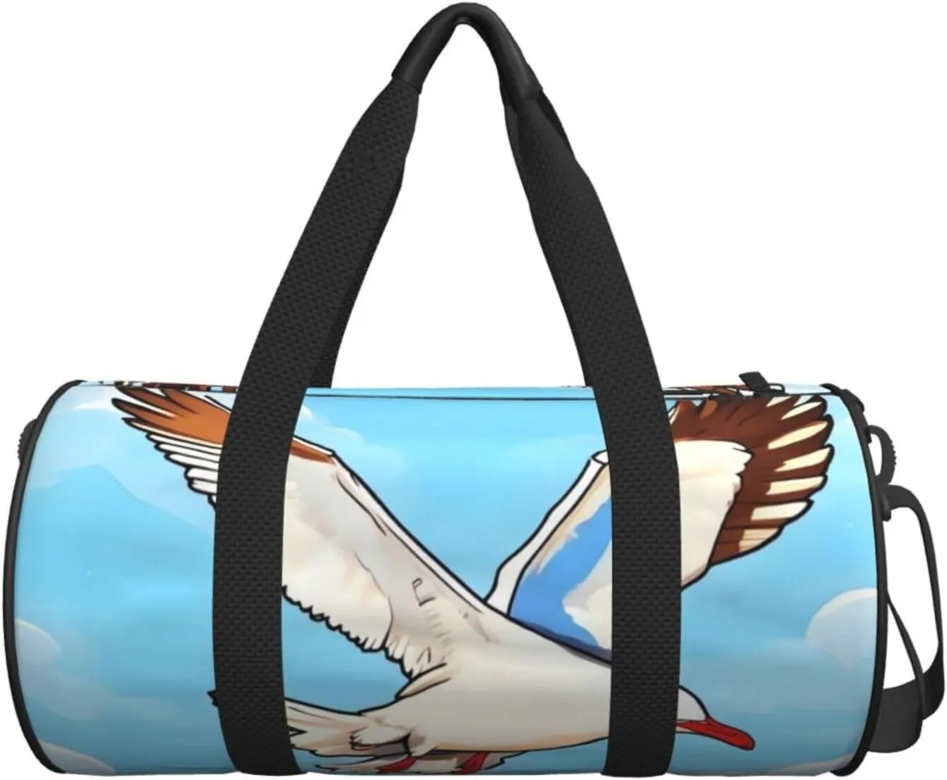Travel Bag For Women,Flying Seagulls Print Personal Item Duffle Bags,Weekend Travel Duffel Tote Bag,Travel Sport Gym Bag For Men,Airplane Travel Essentials For Flying