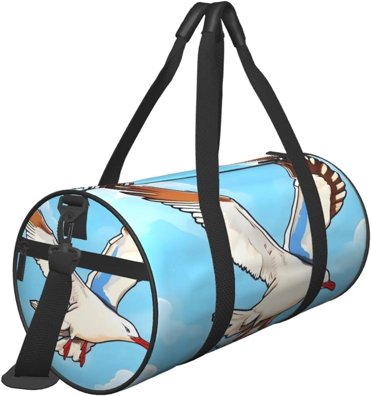 Travel Bag For Women,Flying Seagulls Print Personal Item Duffle Bags,Weekend Travel Duffel Tote Bag,Travel Sport Gym Bag For Men,Airplane Travel Essentials For Flying