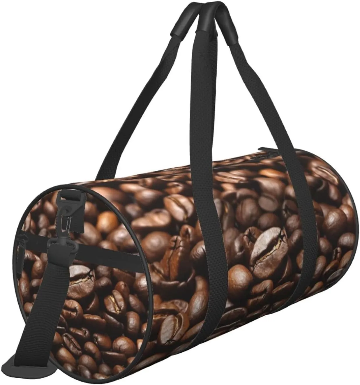 Travel Bag For Women,Funny Roasted Coffee Beans Print Personal Item Duffle Bags,Weekend Travel Duffel Tote Bag,Travel Sport Gym Bag For Men,Airplane Travel Essentials For Flying