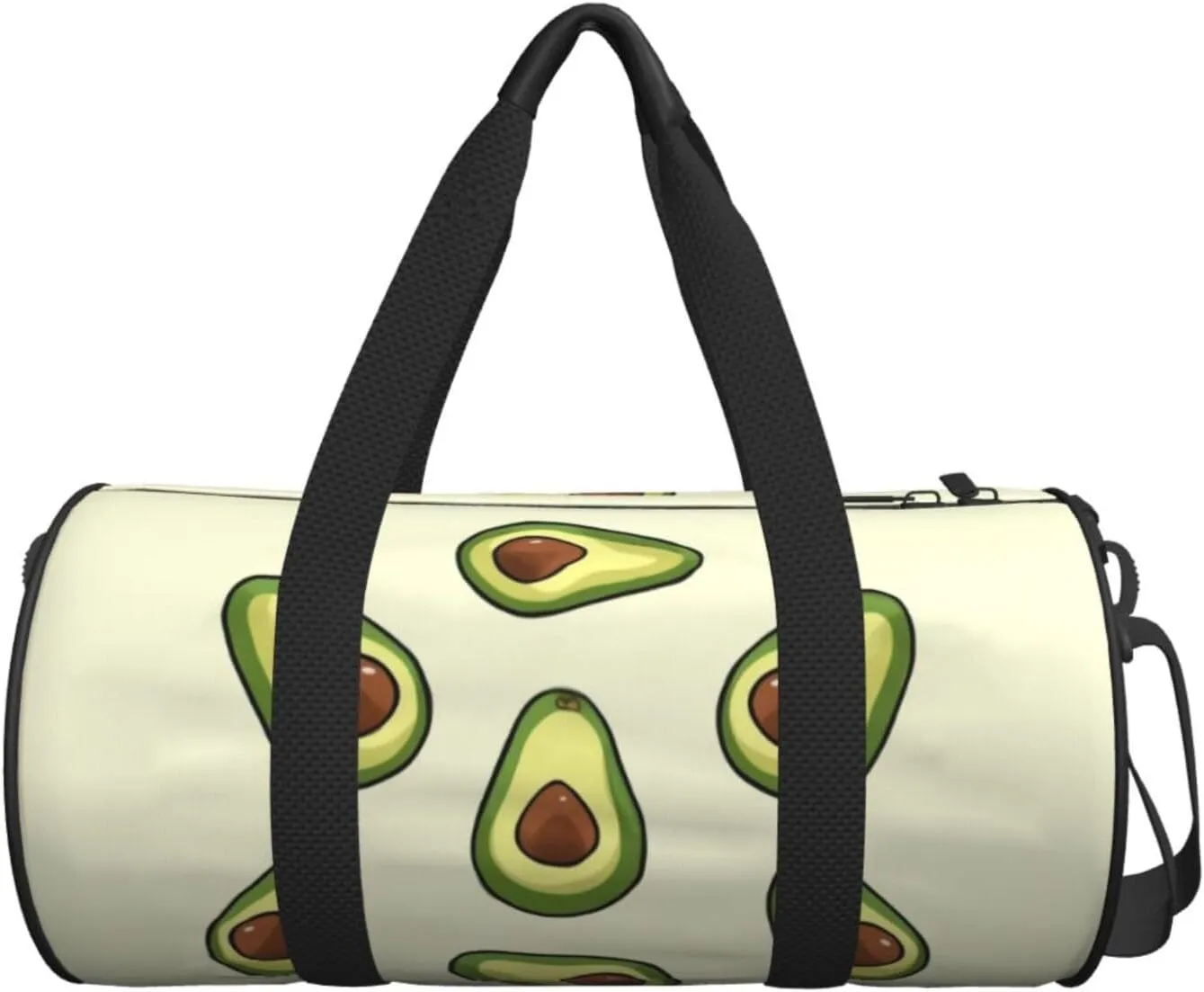 Travel Bag For Women,Green Fruit Print Personal Item Duffle Bags,Weekend Travel Duffel Tote Bag,Travel Sport Gym Bag For Men,Airplane Travel Essentials For Flying