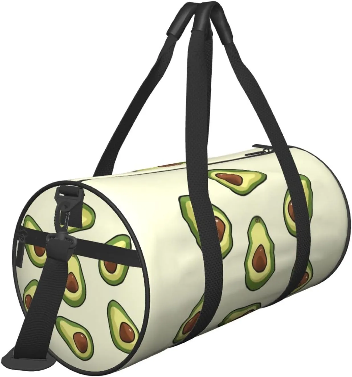 Travel Bag For Women,Green Fruit Print Personal Item Duffle Bags,Weekend Travel Duffel Tote Bag,Travel Sport Gym Bag For Men,Airplane Travel Essentials For Flying