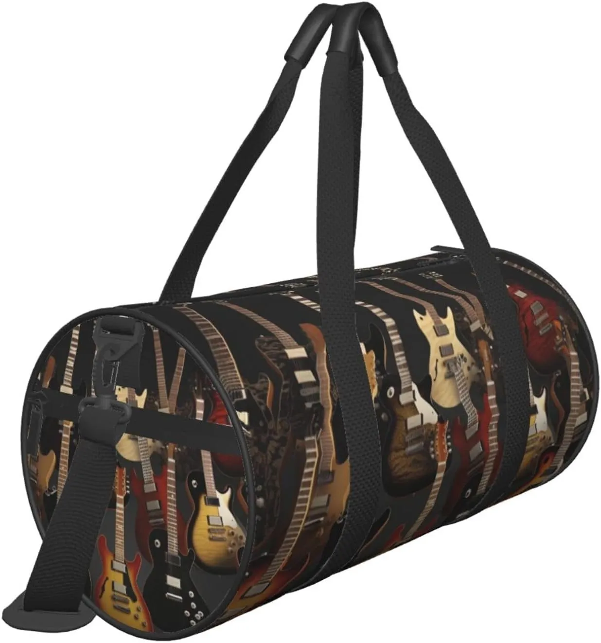 Travel Bag For Women,Guitars Print Personal Item Duffle Bags,Weekend Travel Duffel Tote Bag,Travel Sport Gym Bag For Men,Airplane Travel Essentials For Flying