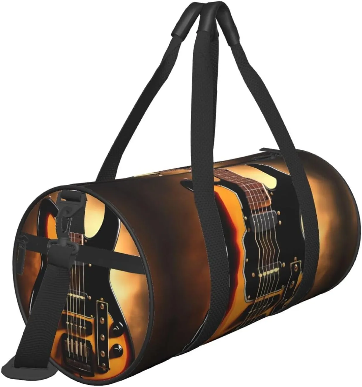 Travel Bag For Women,Instrumental Guitar Print Personal Item Duffle Bags,Weekend Travel Duffel Tote Bag,Travel Sport Gym Bag For Men,Airplane Travel Essentials For Flying