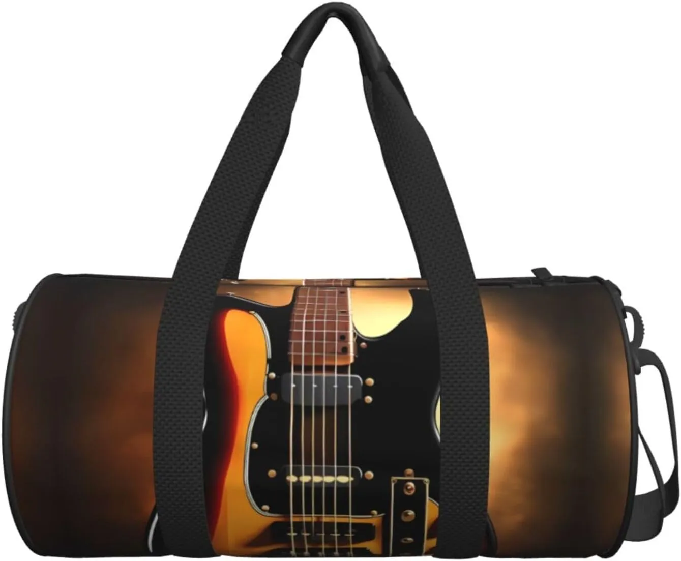 Travel Bag For Women,Instrumental Guitar Print Personal Item Duffle Bags,Weekend Travel Duffel Tote Bag,Travel Sport Gym Bag For Men,Airplane Travel Essentials For Flying