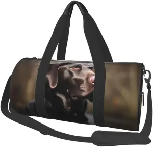 Travel Bag For Women,Labrador Retriever Print Personal Item Duffle Bags,Weekend Travel Duffel Tote Bag,Travel Sport Gym Bag For Men,Airplane Travel Essentials For Flying
