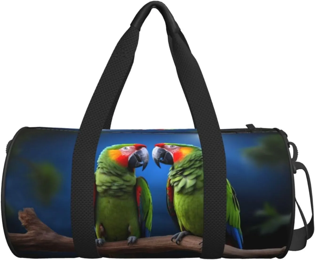 Travel Bag For Women,Parrots Print Personal Item Duffle Bags,Weekend Travel Duffel Tote Bag,Travel Sport Gym Bag For Men,Airplane Travel Essentials For Flying