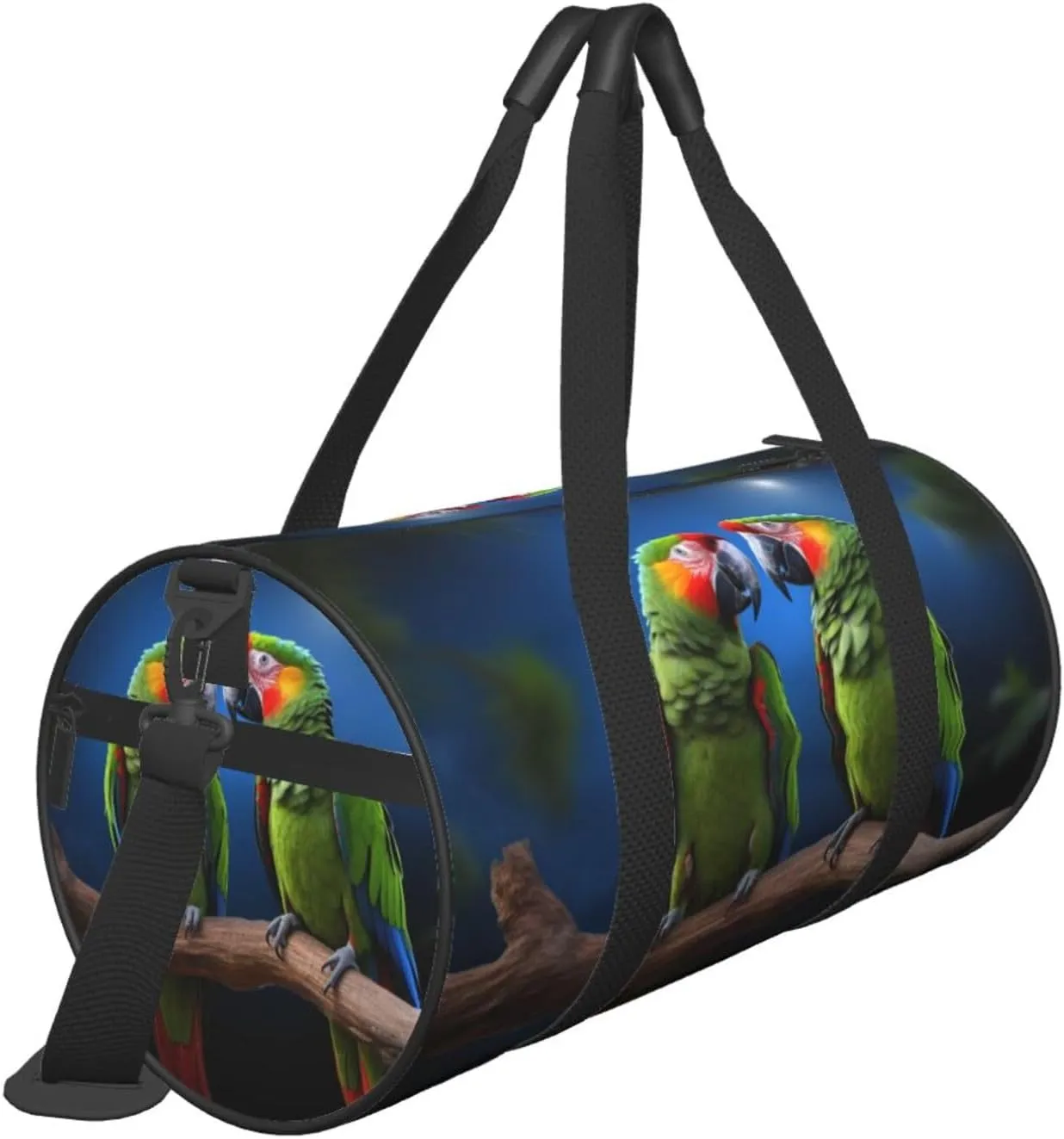 Travel Bag For Women,Parrots Print Personal Item Duffle Bags,Weekend Travel Duffel Tote Bag,Travel Sport Gym Bag For Men,Airplane Travel Essentials For Flying