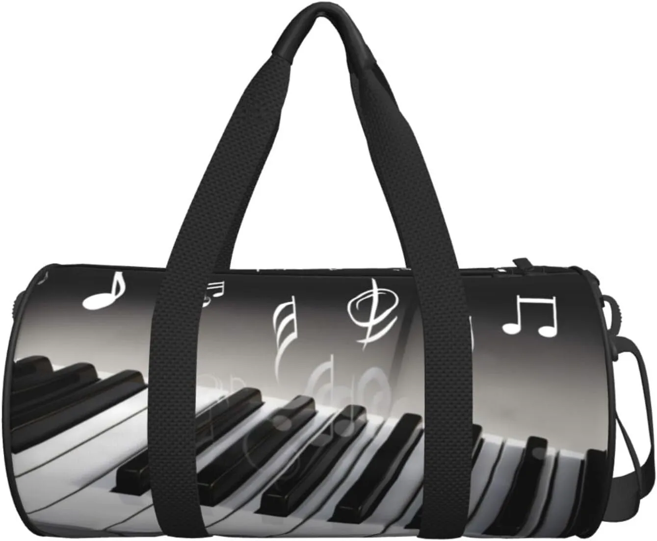 Travel Bag For Women,Piano Music Symbol Print Personal Item Duffle Bags,Weekend Travel Duffel Tote Bag,Travel Sport Gym Bag For Men,Airplane Travel Essentials For Flying